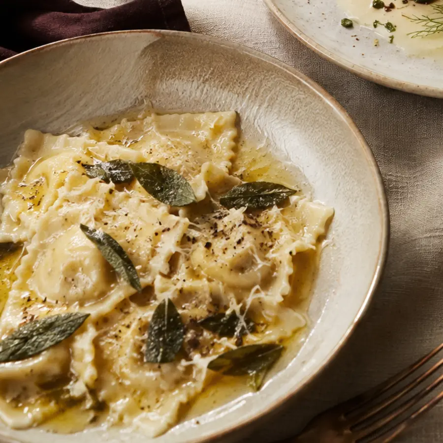 Ravioli z ricottą